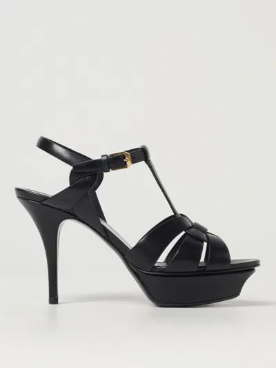 Saint Laurent Heeled Sandals  Woman Colour Black