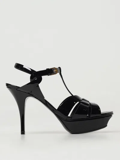 Saint Laurent Heeled Sandals  Woman Color Black