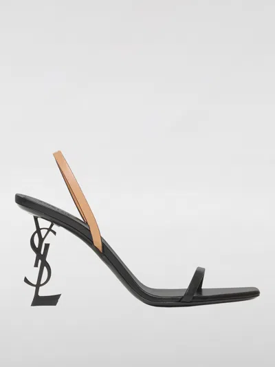 SAINT LAURENT HEELED SANDALS SAINT LAURENT WOMAN COLOR BLACK,G07545002