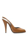 Saint Laurent Heeled Shoes Page In Brown