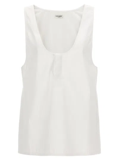 SAINT LAURENT HENLEY TANK TOP