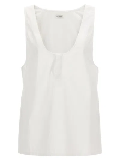 SAINT LAURENT SAINT LAURENT 'HENLEY' TANK TOP