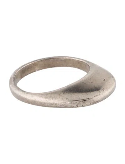 Pre-owned Saint Laurent High Arty Band Ring In Multi