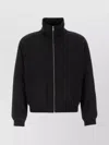 Saint Laurent High Collar Nylon Bomber Jacket