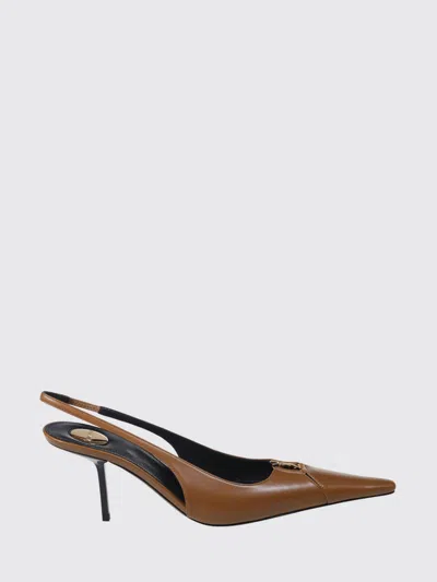 Saint Laurent High Heel Shoes Woman In Brown