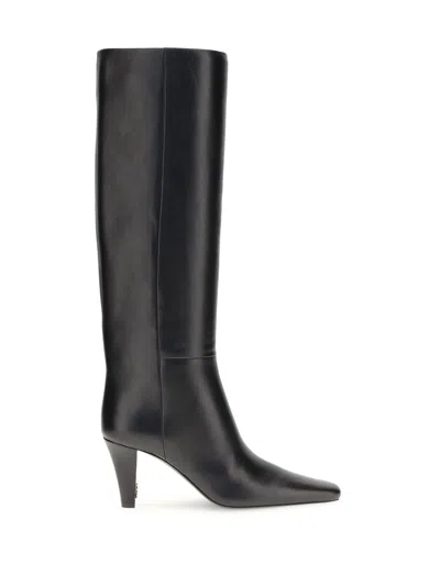 Saint Laurent High Leather Boots