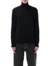 Saint Laurent Turtleneck Sweater In Black