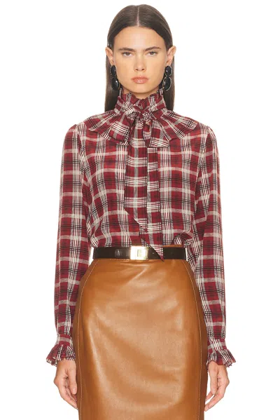 SAINT LAURENT HIGH NECK TOP