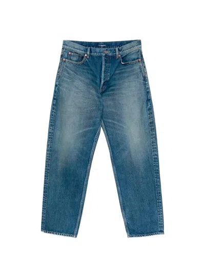 Saint Laurent High Rise Jeans In Multi