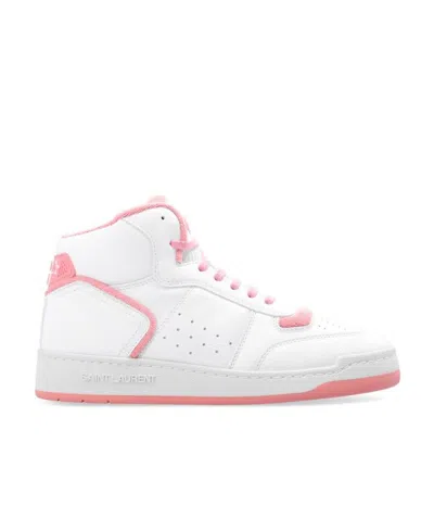 SAINT LAURENT SAINT LAURENT JEFFERSON HIGH-TOP SNEAKERS