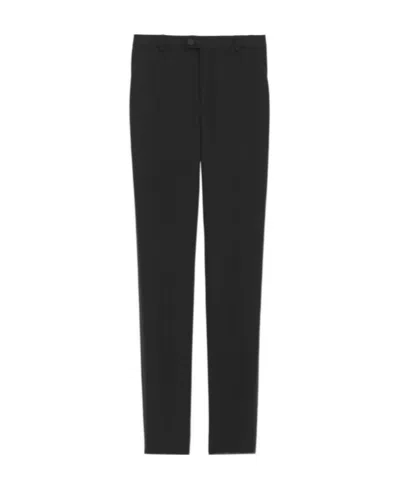 SAINT LAURENT SAINT LAURENT HIGH WAIST TUXEDO TROUSERS