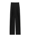 Saint Laurent Wide-leg Pants In Grain De Poudre