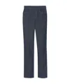Saint Laurent High-waisted Bootcut Jeans In Blue