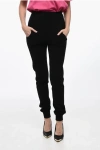 Saint Laurent High Waisted Cashmere Joggers