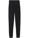 Saint Laurent Cashmere Leggings In Black
