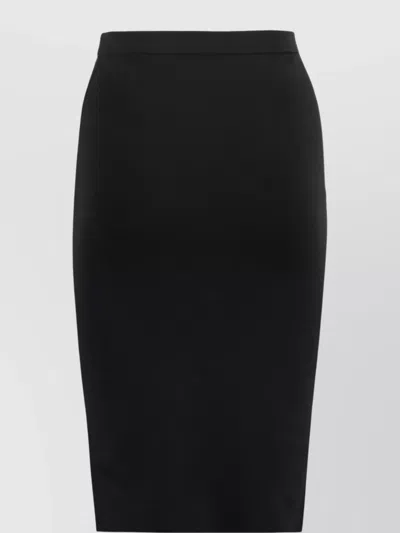 Saint Laurent High-waisted Knee-length Fitted Pencil Skirt