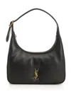 Saint Laurent Calypso Mini Ysl Shoulder Bag In Plunged Lambskin