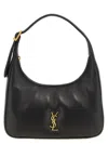 Saint Laurent Hobo Calypso Shoulder Bags Black