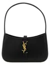 Saint Laurent 'hobo Le 5 À 7' Mini Handbag In Black