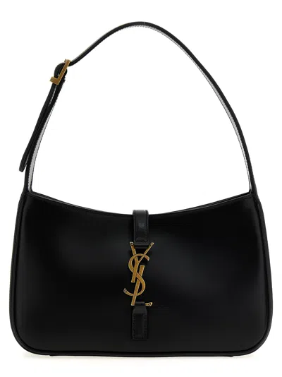 Saint Laurent 'hobo Le 5 À 7' Shoulder Bag In Black