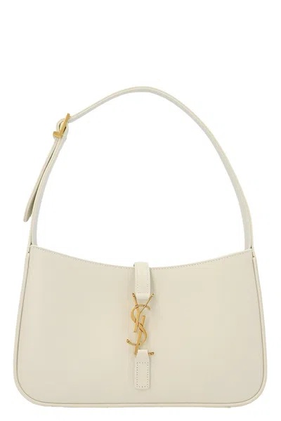 Saint Laurent 'hobo' Shoulder Bag In White