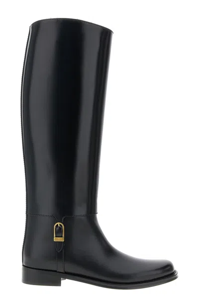 Saint Laurent Boot "horny" In Black