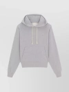 Saint Laurent Logo Stretch Cotton Hoodie