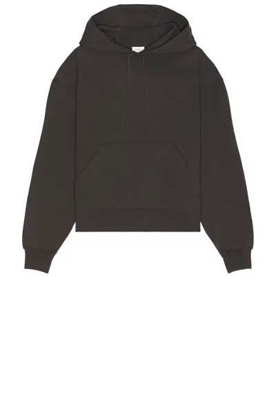 Saint Laurent Hoodie In Acier