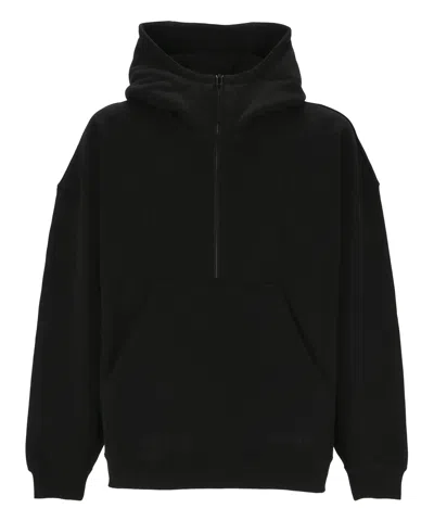Saint Laurent Hoodie In Black