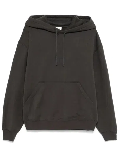 Saint Laurent Hoodie Brode Petit S In Acier
