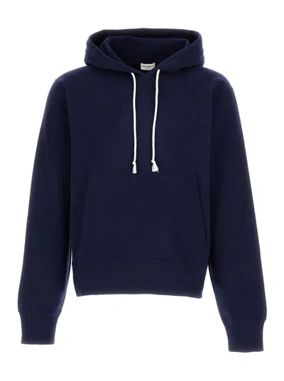 Saint Laurent Hoodie Champion In Blu