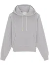 Saint Laurent Cassandre-embroidered Cotton Hoodie In Multi