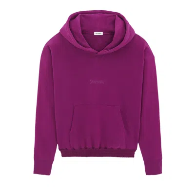 Pre-owned Saint Laurent Hoodie 'fuchsia' | Pink | Men's Size L
