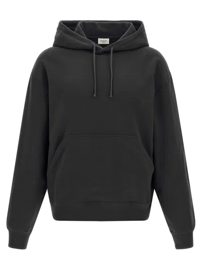 Saint Laurent Hoodie In Grey