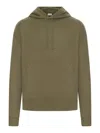 Saint Laurent Hoodie In Green