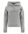 Saint Laurent Hoodie In Grey