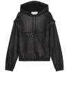 Saint Laurent Hoodie In Noir