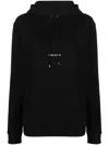 Saint Laurent Hoodie With Logo Print