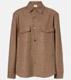 Saint Laurent Houndstooth Overshirt