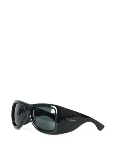 Saint Laurent Howl Sunglasses In Black