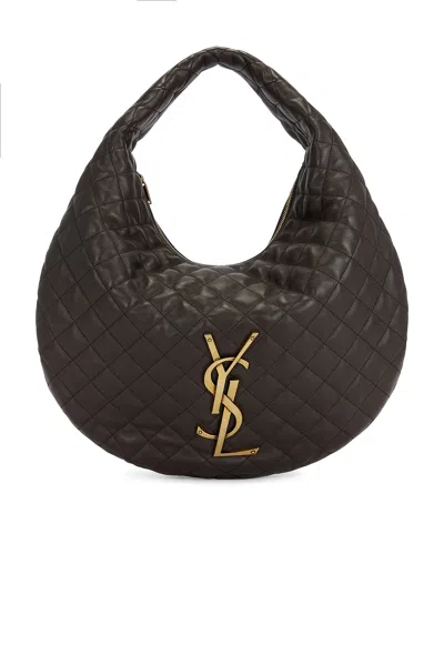 Saint Laurent Ysl Bo Icare Hobo In Black