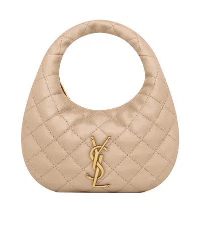 Saint Laurent Icarino Mini Shoulder Bag In Red