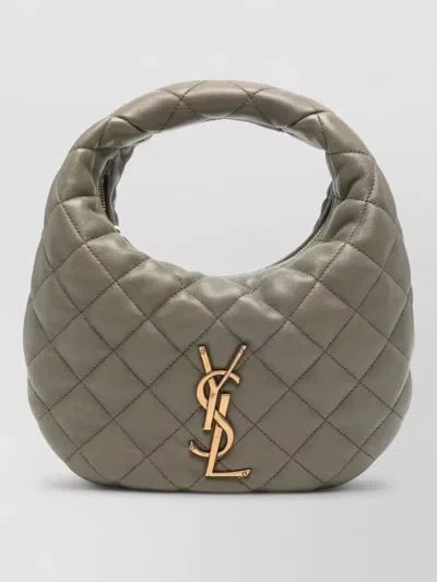 Saint Laurent Icarino Quilted Nappa Tote Bag Top Handle In Multi