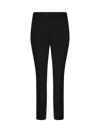 SAINT LAURENT ICONIC LE LOW-WAISTED WOOL TUXEDO TROUSERS