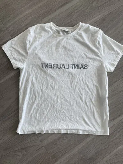 Pre-owned Saint Laurent Inside-out Tee