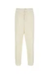 Saint Laurent Tailored High Waist Satin Trousers