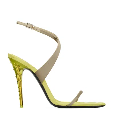 Saint Laurent Ivresse High-heeled Sandals In Black