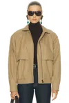 Saint Laurent Jacket In Brown
