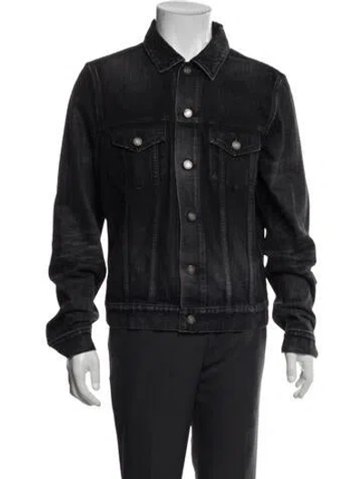 Pre-owned Saint Laurent Jacket In Black