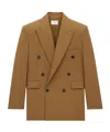 Saint Laurent Jacket In Wool Chiné